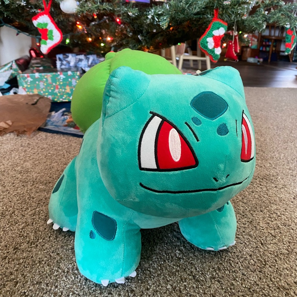 build a bear bulbasaur pokémon plush with outfit